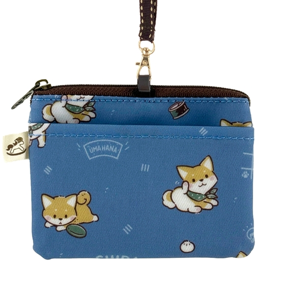 Uma Hana Handbags - Waterproof Shiba Inu Coin Purse & Card Pouch Holder